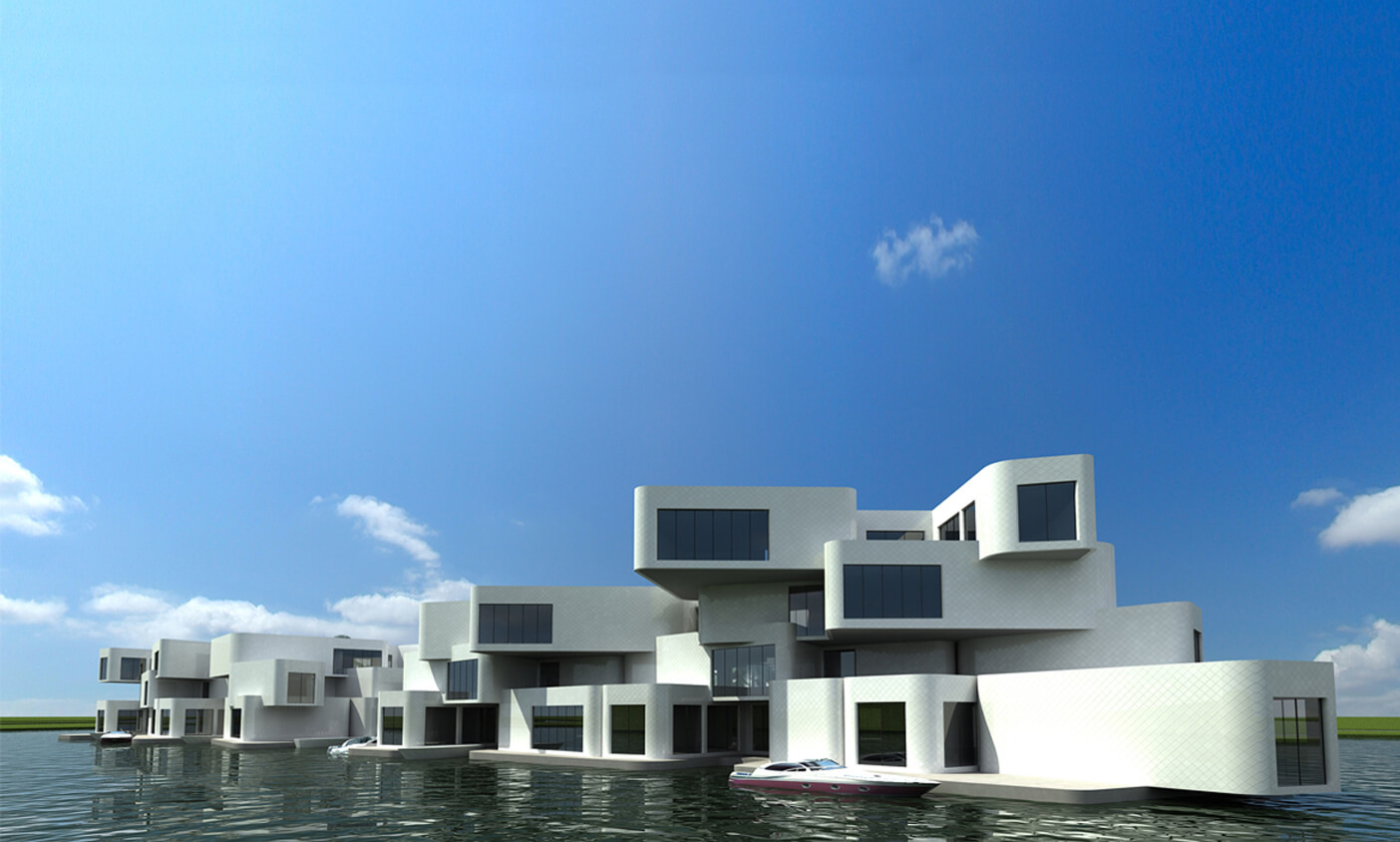 Presentation First Floating Apartmentcomplex ‘Citadel’ In Westland