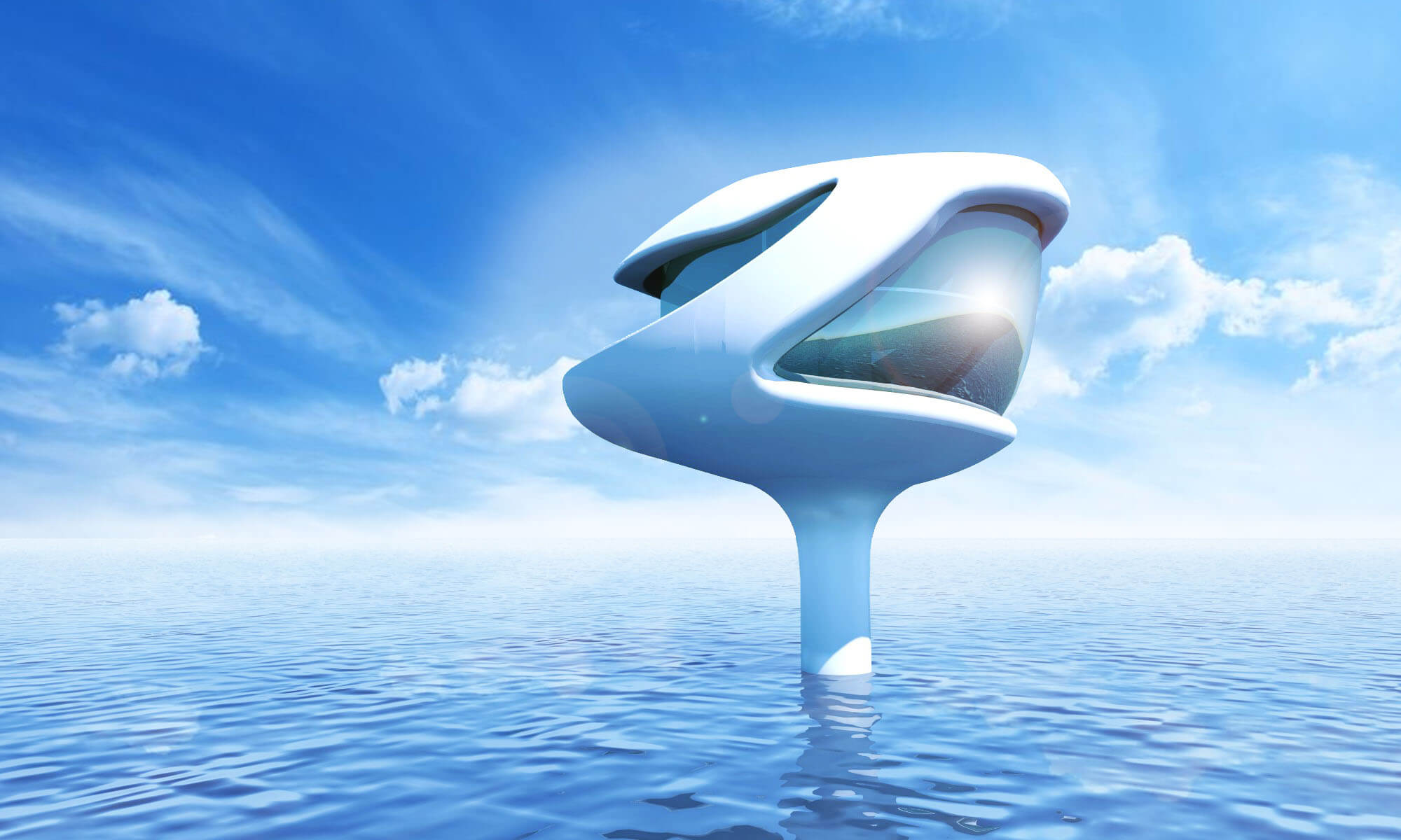 Forget Yachts. These Floating Homes Will Give You A Luxe Eco-Friendly Residence On The Sea.