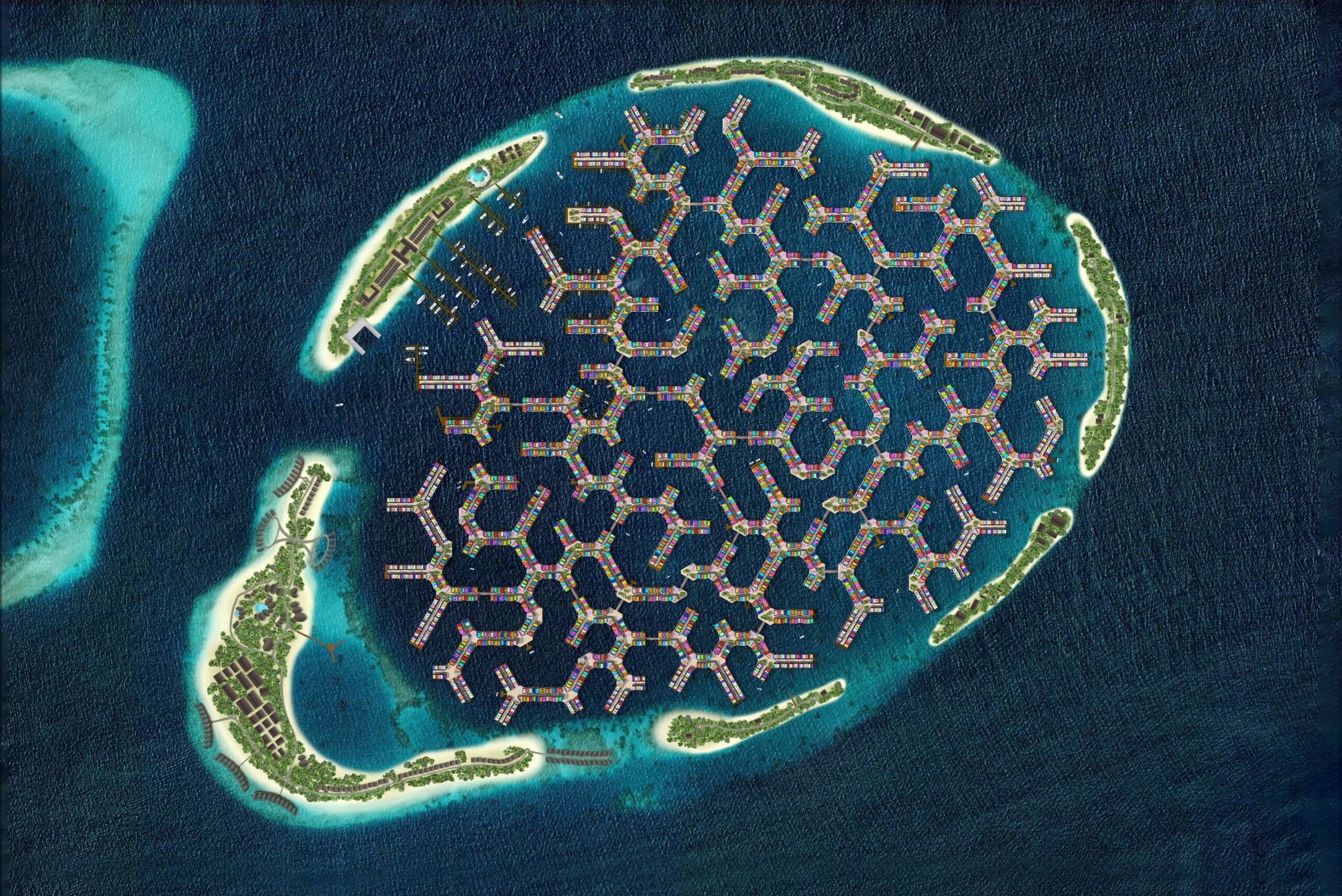 G:W2073 Maldives Floating City 2020DrawingsAutocad20201125 W